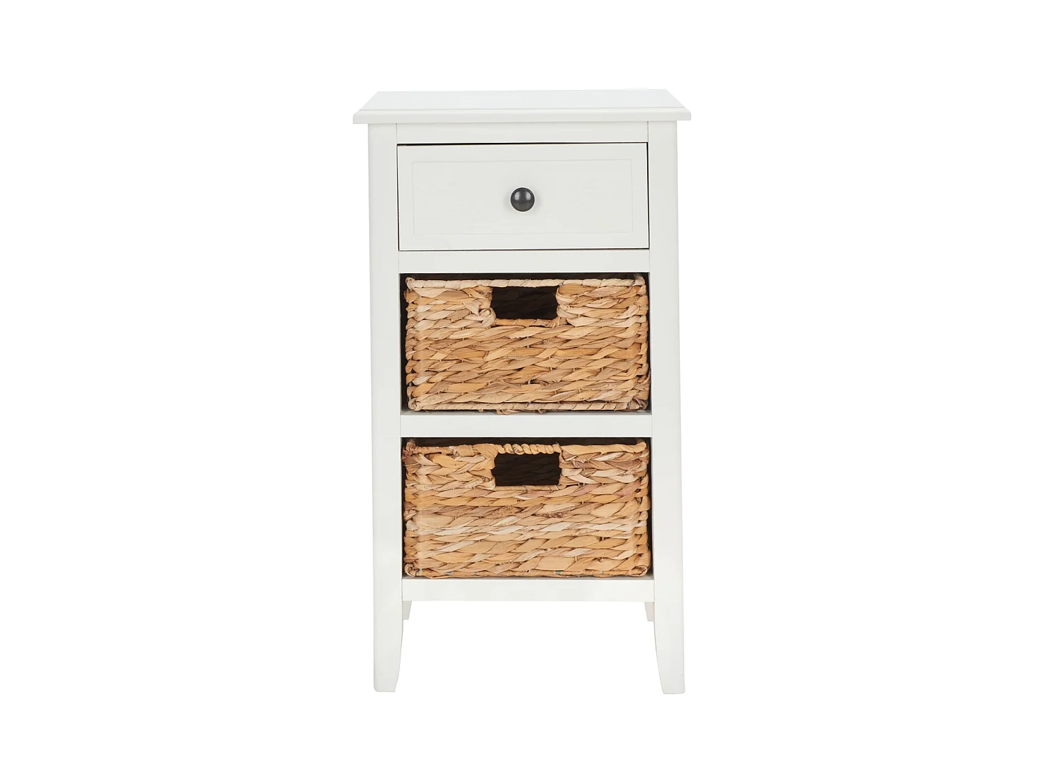 Table d'appoint Déchiré et blanc 30 X 38 X 70.1 cm - Mozell