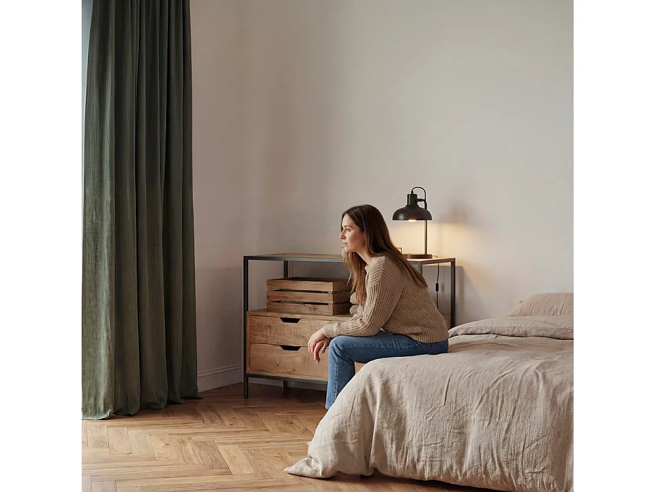 en bois massif naturel 95x85