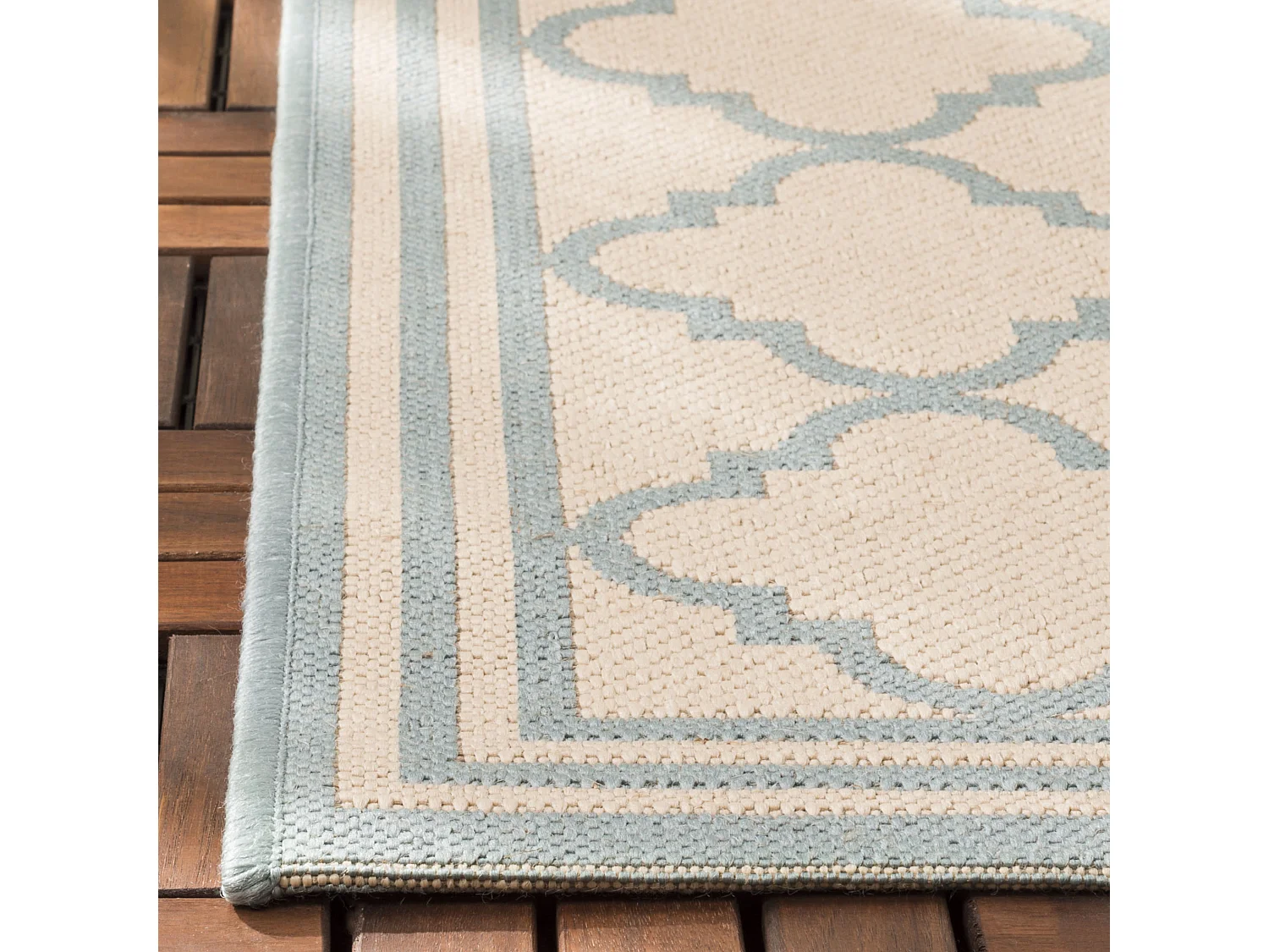 Tapis Bleu/Neutre 160 X 229 cm - Ischia