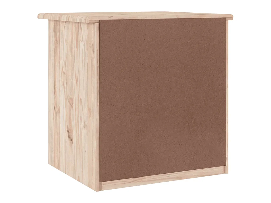 Table de chevet ALTA 41x35x41 cm bois de pin massif