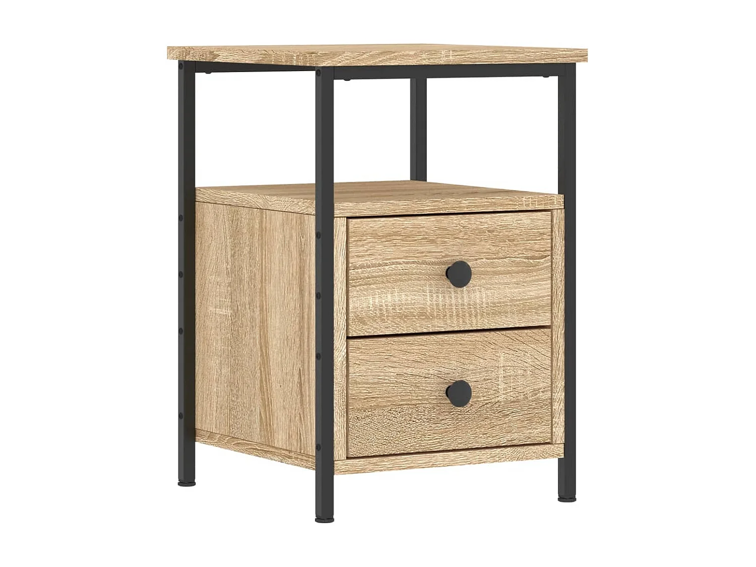 Nachttisch Sonoma-Eiche 34x35,5x50 cm Holzwerkstoff