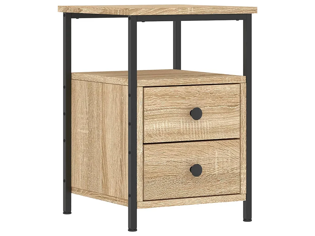 Nachttisch Sonoma-Eiche 34x35,5x50 cm Holzwerkstoff