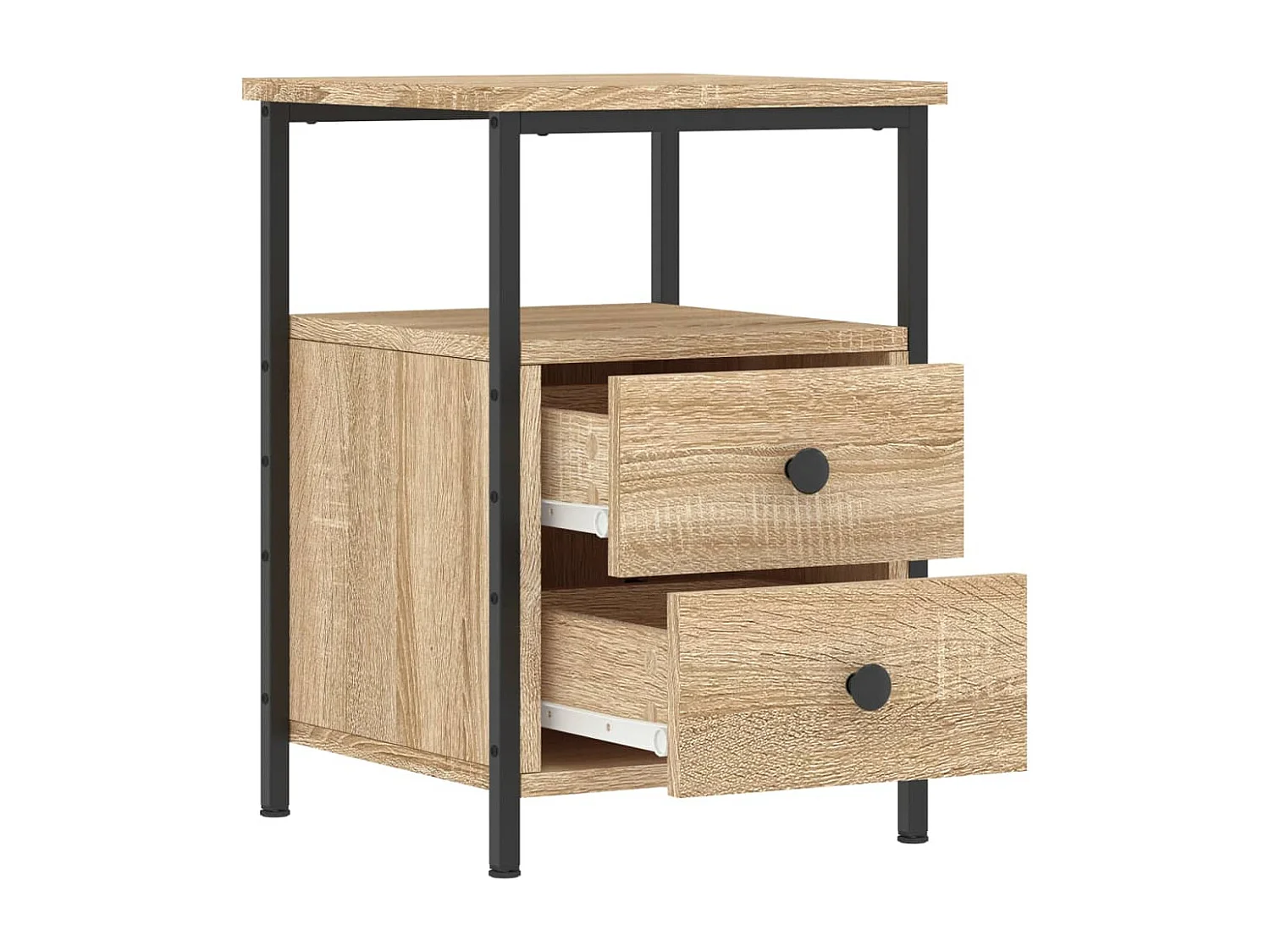 Nachttisch Sonoma-Eiche 34x35,5x50 cm Holzwerkstoff