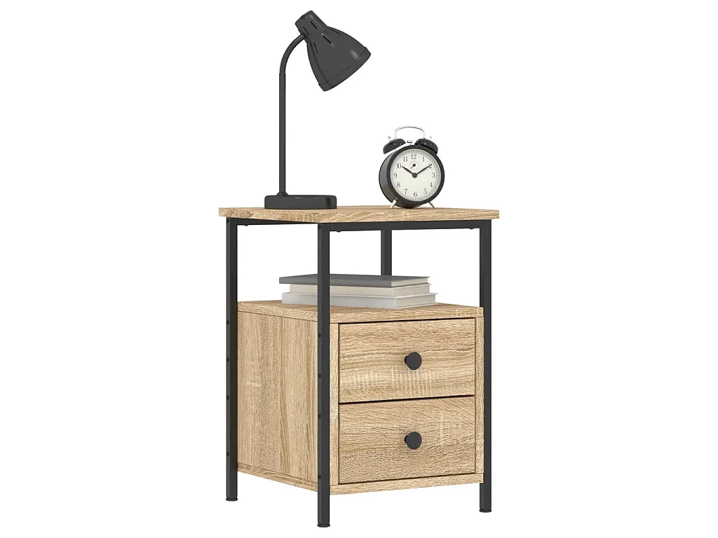 Nachttisch Sonoma-Eiche 34x35,5x50 cm Holzwerkstoff