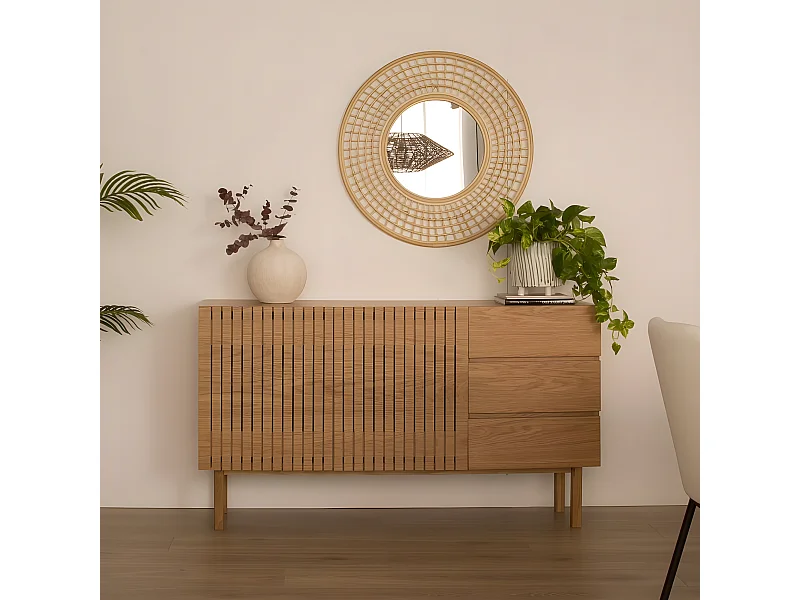 Credenza pannello in lamiera naturale naturale 40x85