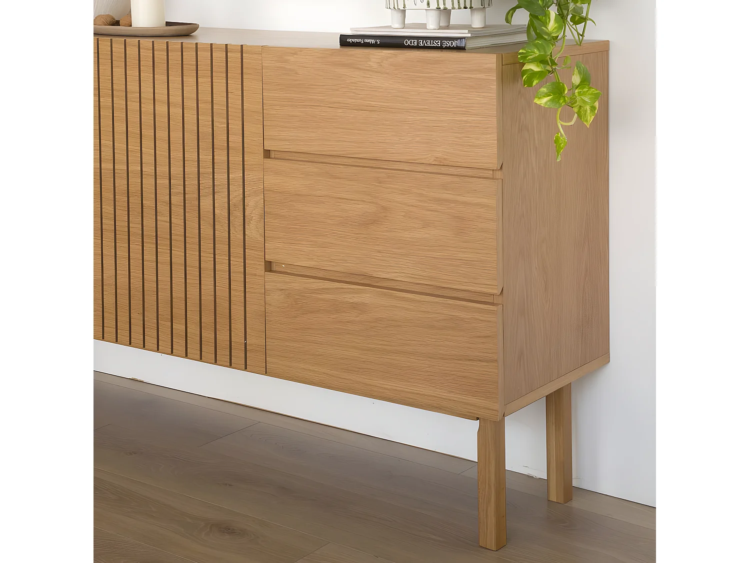 Credenza pannello in lamiera naturale naturale 40x85
