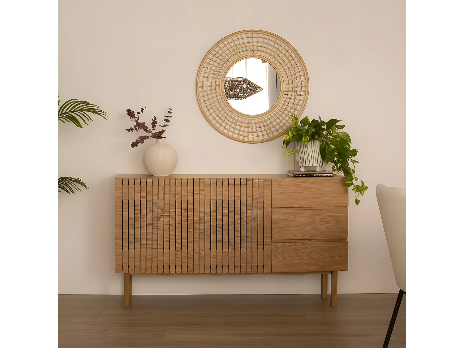 Credenza pannello in lamiera naturale naturale 40x85