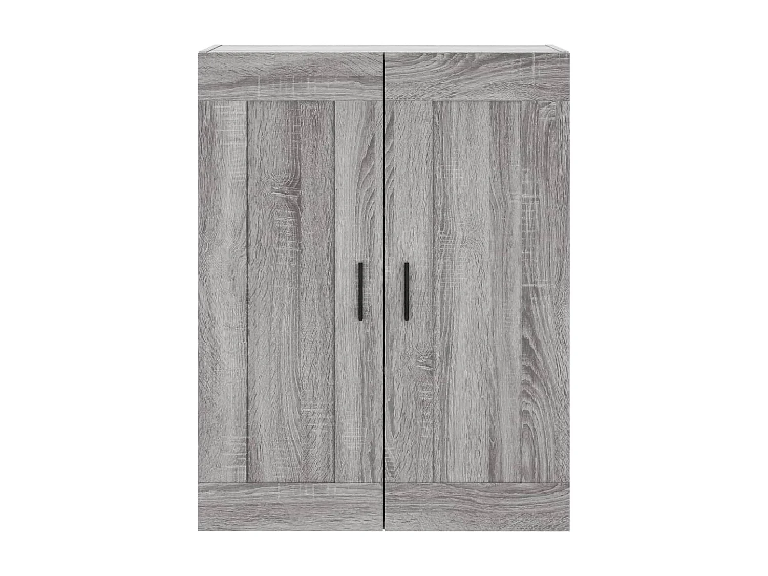 Buffet haut Sonoma gris 69,5x34x180 cm Bois d'ingénierie