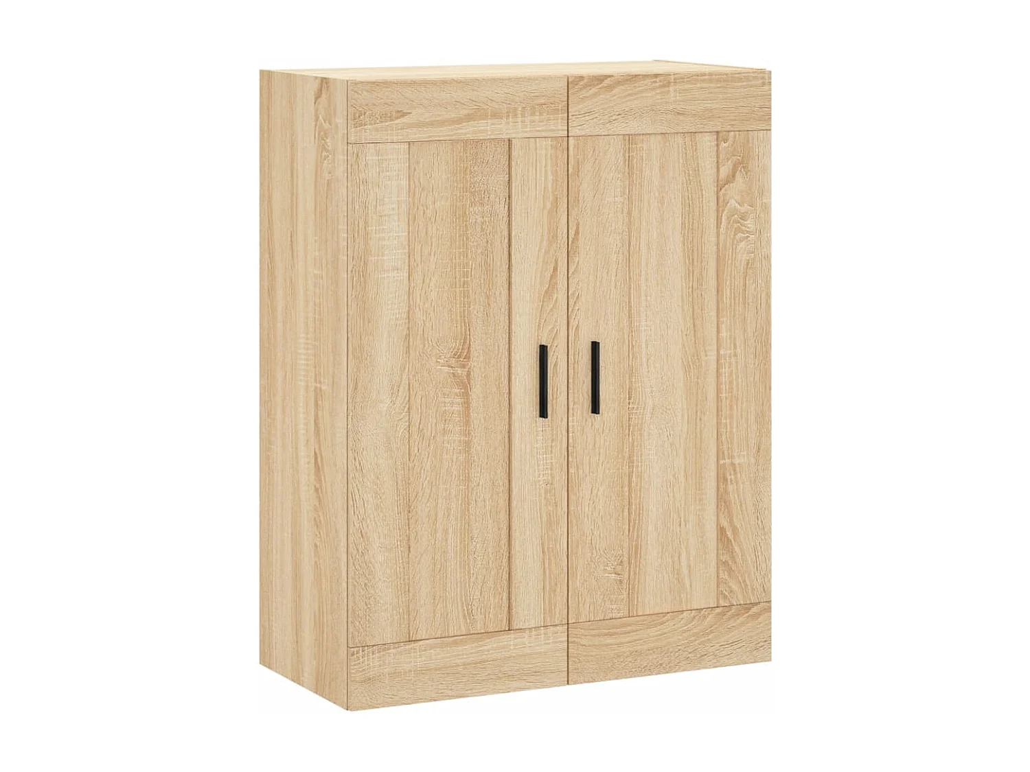 Highboard Sonoma-Eiche 69,5x34x180 cm Holzwerkstoff