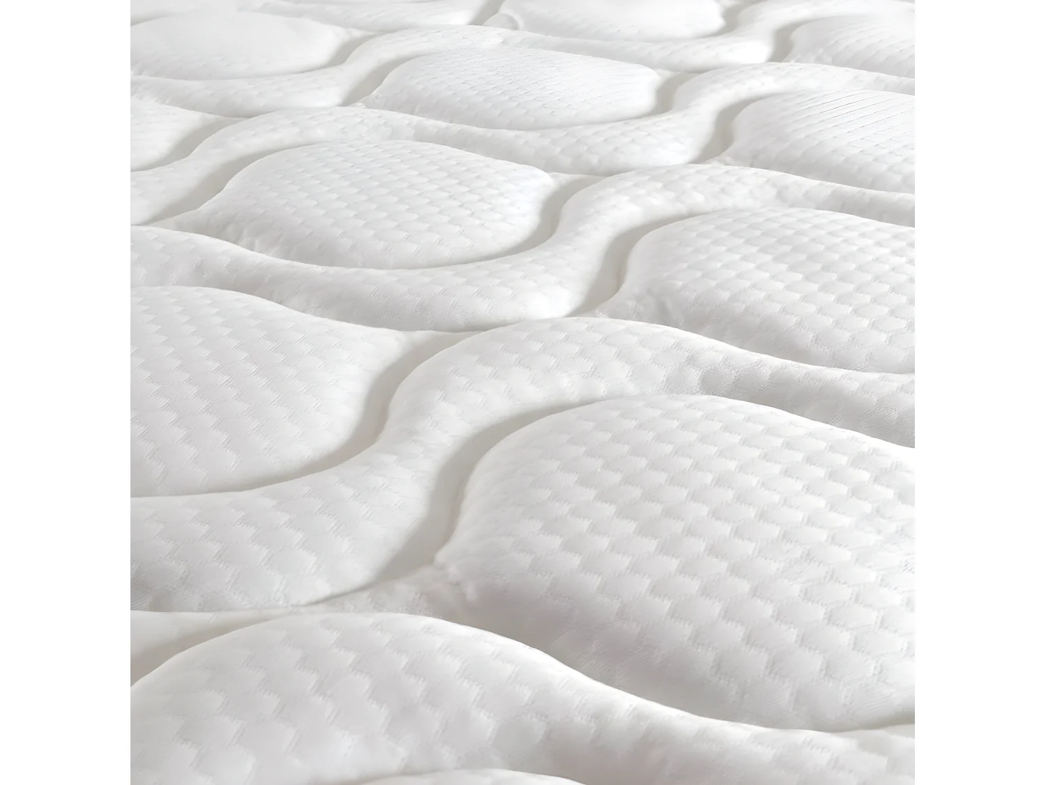 Matelas mouse pu/textile blanc 90x16