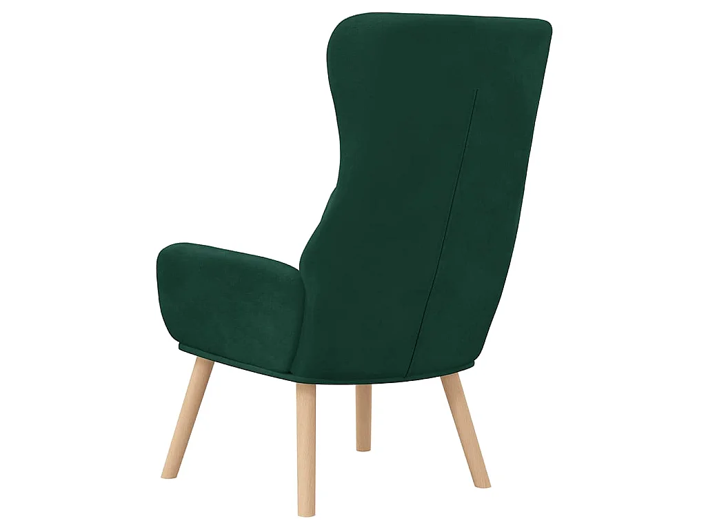 Relaxsessel Dunkelgrün Samt