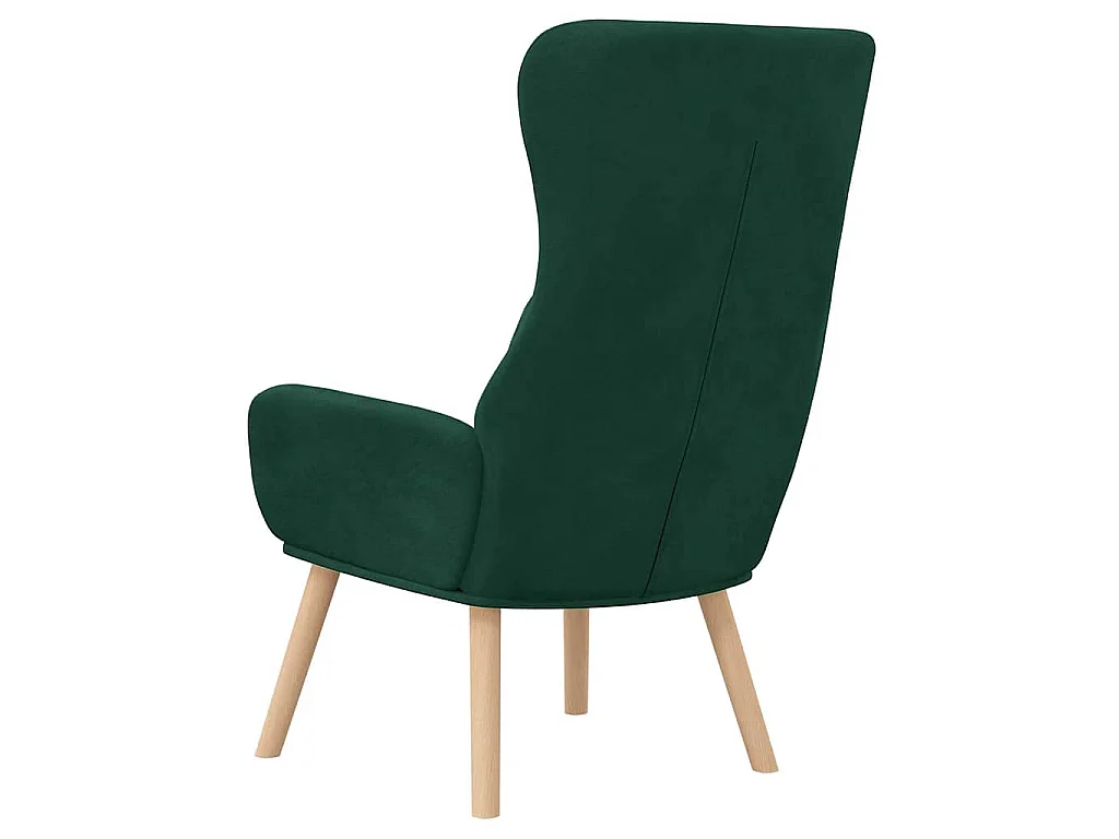 Relaxsessel Dunkelgrün Samt