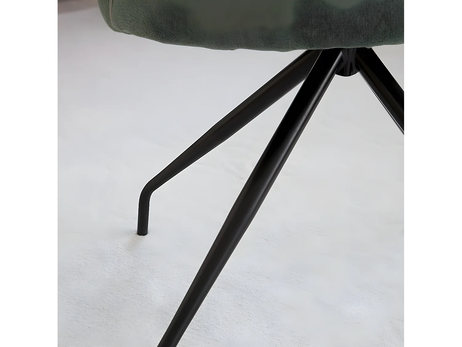 Sedia da scrivania tappezzato Verde (601) 57x79