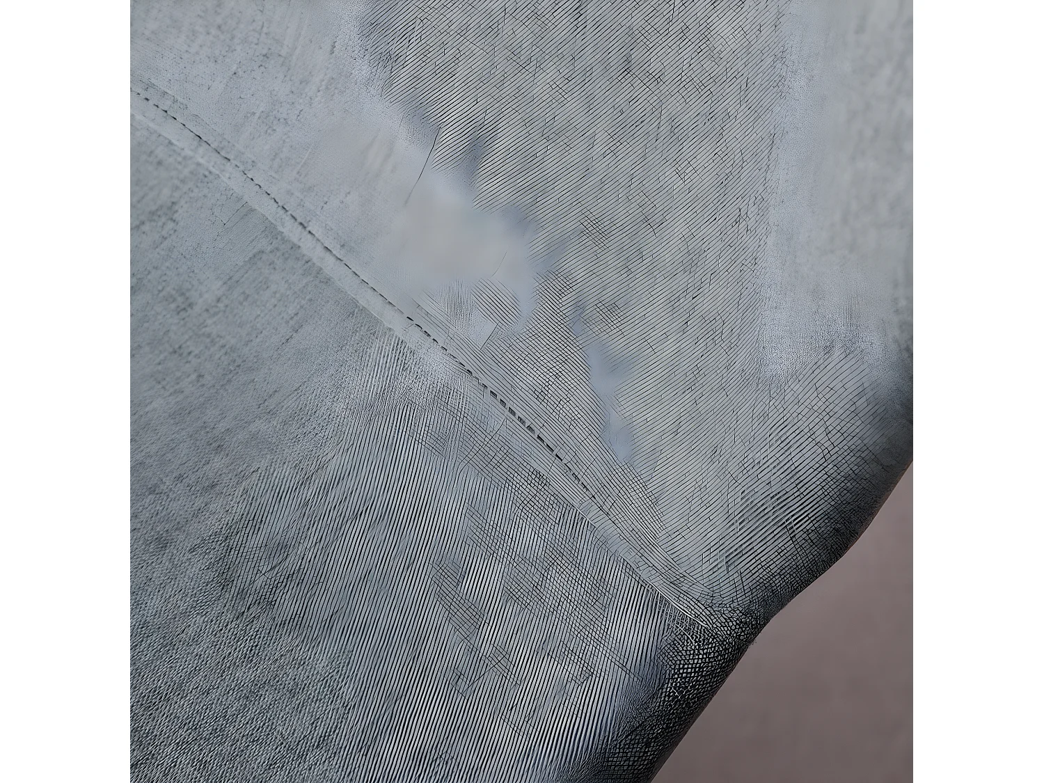 Chaise de bureau rembourrée en tapisserie Vert (605) 56x85