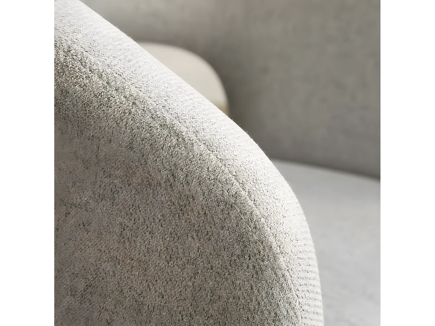 Sedia da scrivania tappezzato Beige (602) 57x79