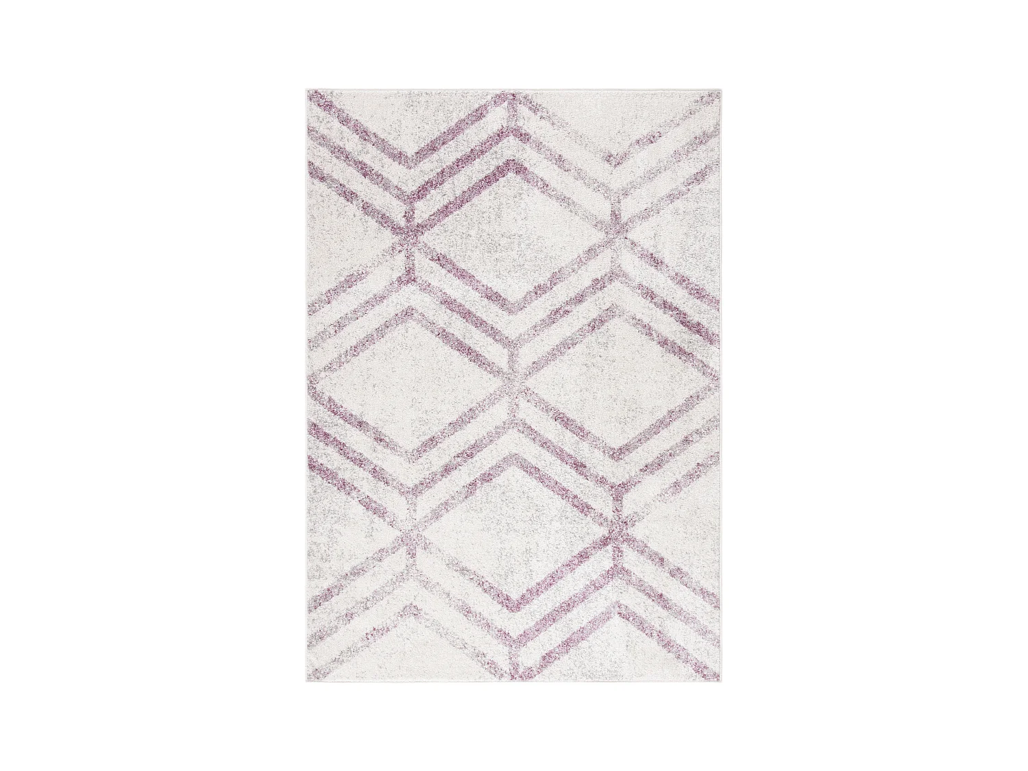 Tapis Neutre/Violet 122 X 183 cm - Riley