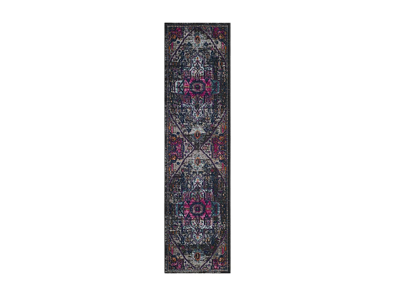 Tapis Gris/Rose 66 X 244 cm - Alroy
