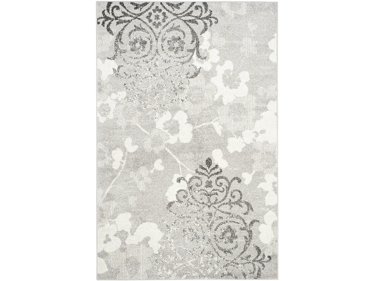 Tapis Argent/Ivoire 122 x 183 cm - Bryana