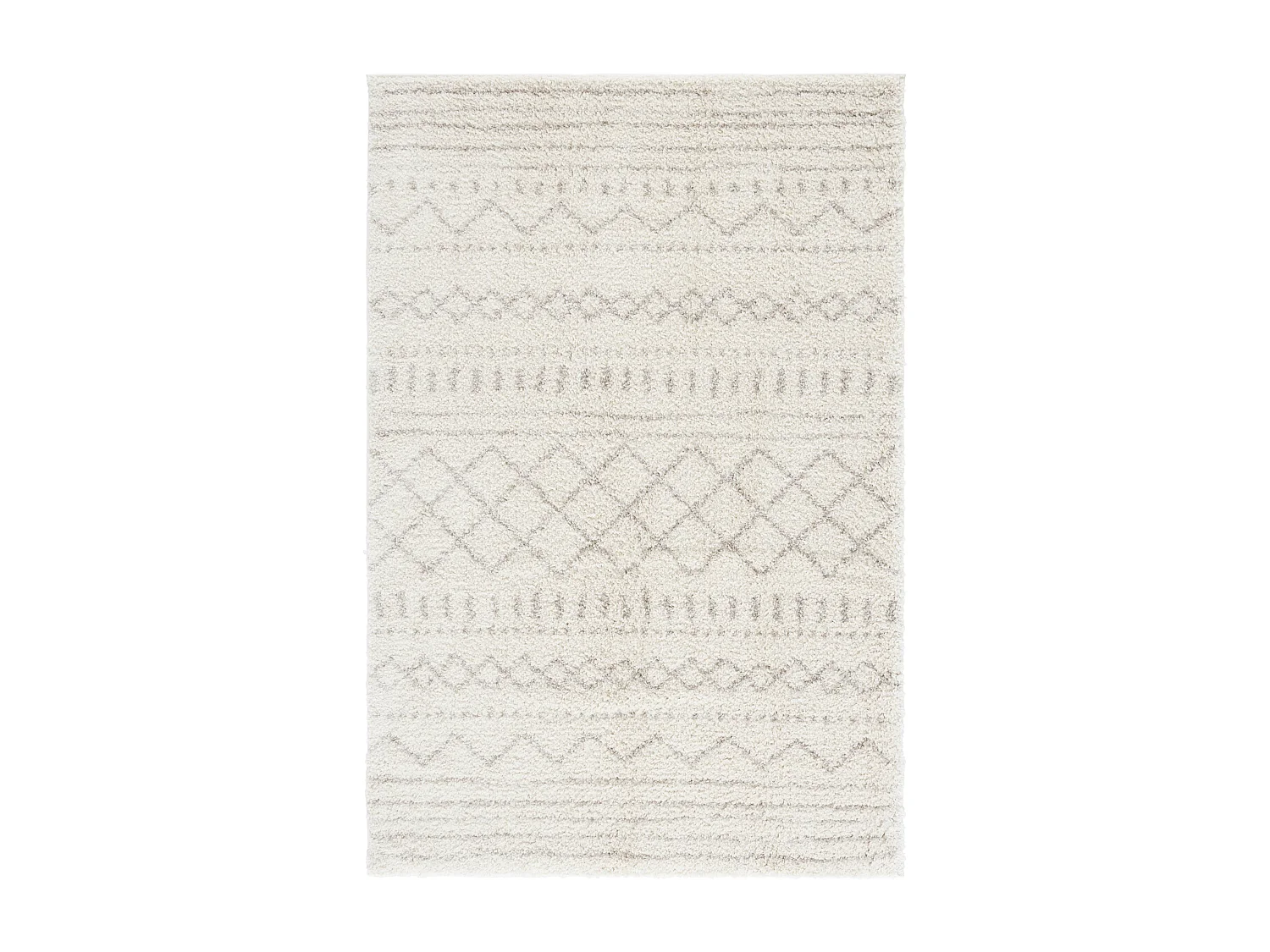 Tapis Neutre/Blanc 155 X 229 cm - Flint