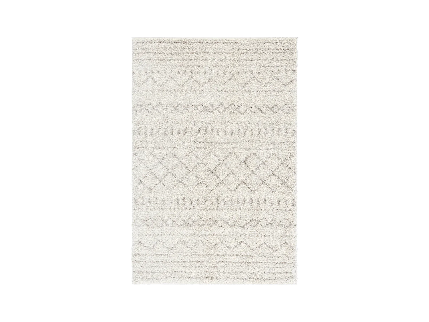 Tapis Neutre/Blanc 155 X 229 cm - Flint