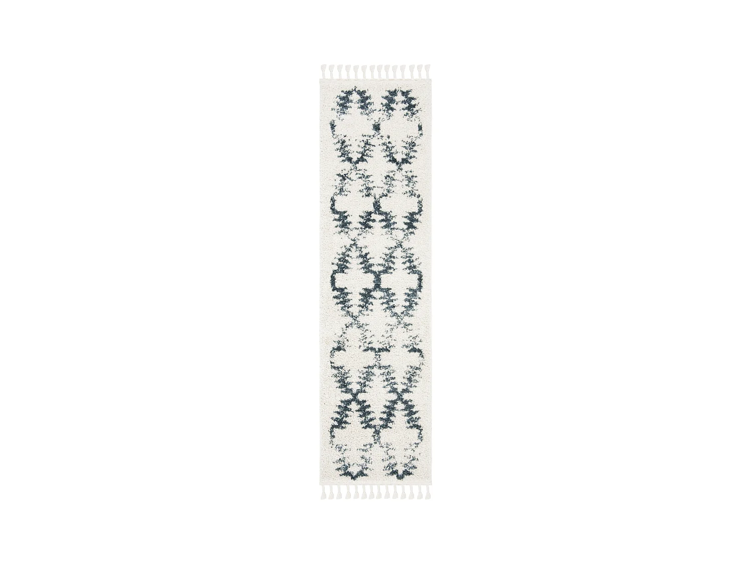 Tapis Neutre/Bleu 66 X 244 cm - Lavinia