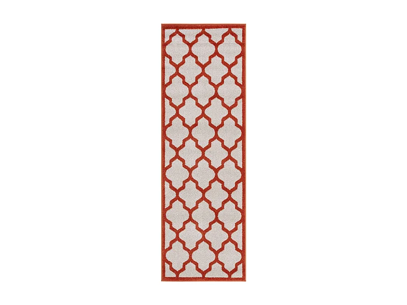 Tapis Neutre/Orange 69 X 213 cm - Derby