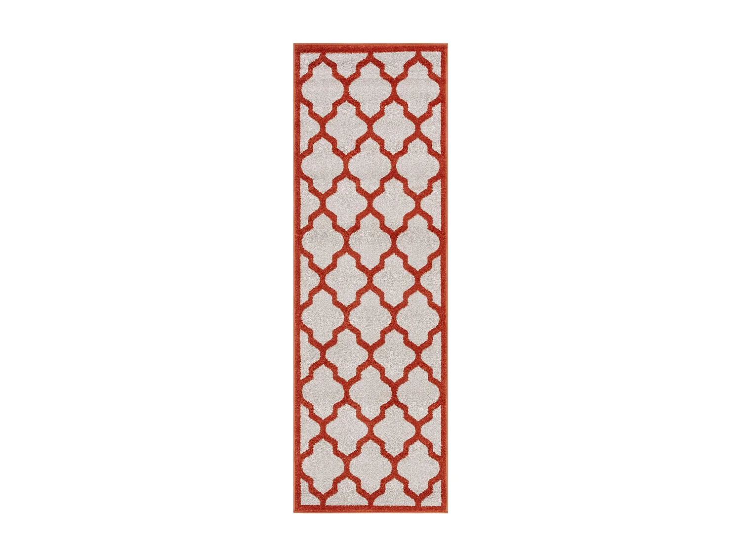 Tapis Neutre/Orange 69 X 213 cm - Derby