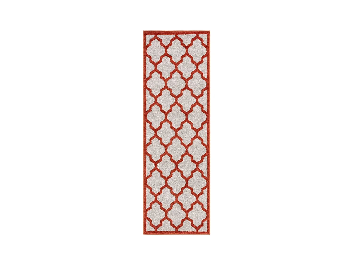 Tapis Neutre/Orange 69 X 213 cm - Derby