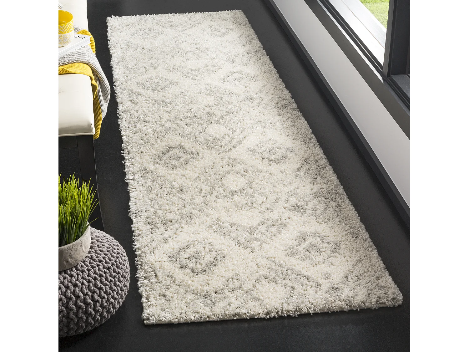 Tapis Neutre/Gris 69 X 244 cm - Ferre