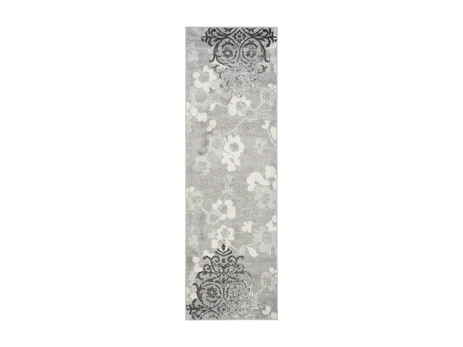 Tapis Gris/Neutre 76 X 244 cm - Bryana
