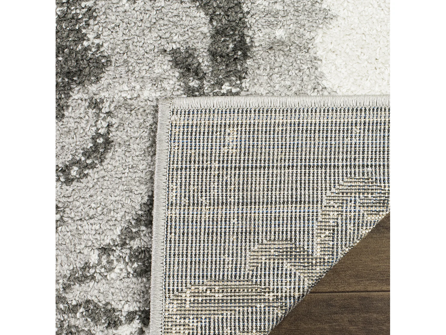 Tapis Gris/Neutre 76 X 244 cm - Bryana