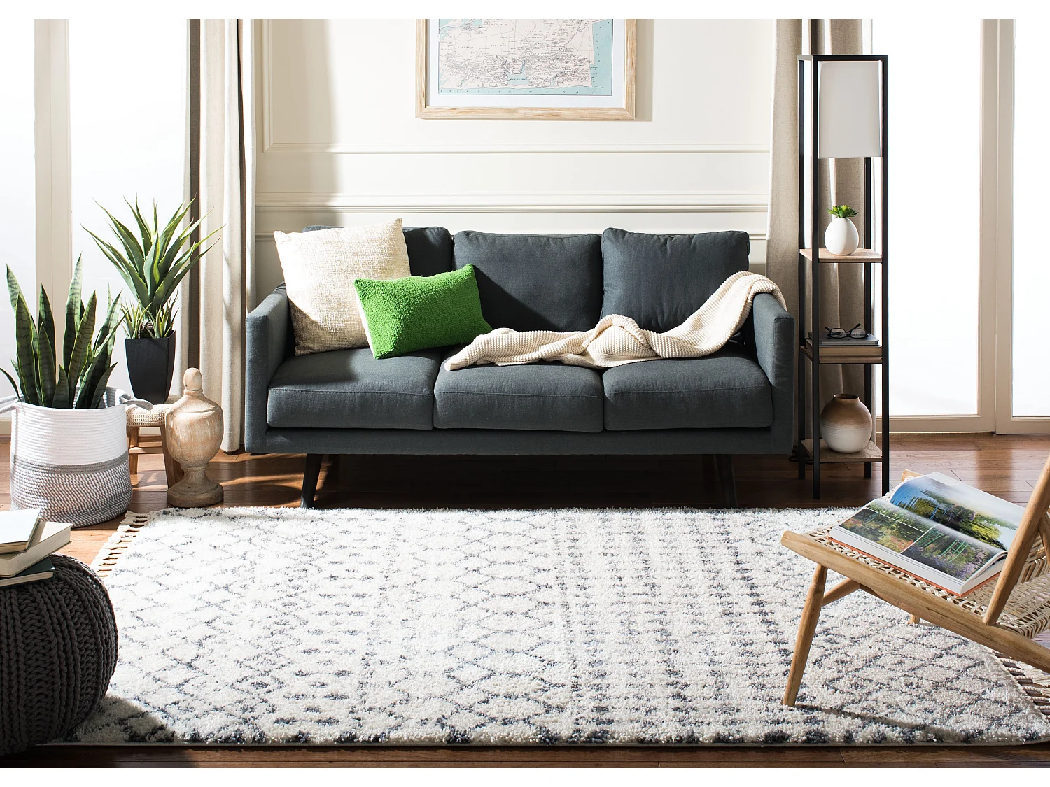 Tapis Gris/Neutre 160 X 229 cm - Larache