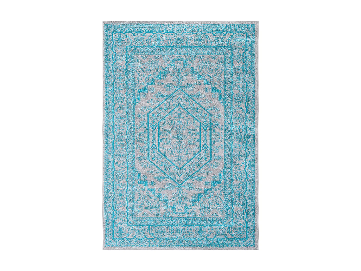 Tapis Gris/Bleu 155 X 229 cm - Arianwen