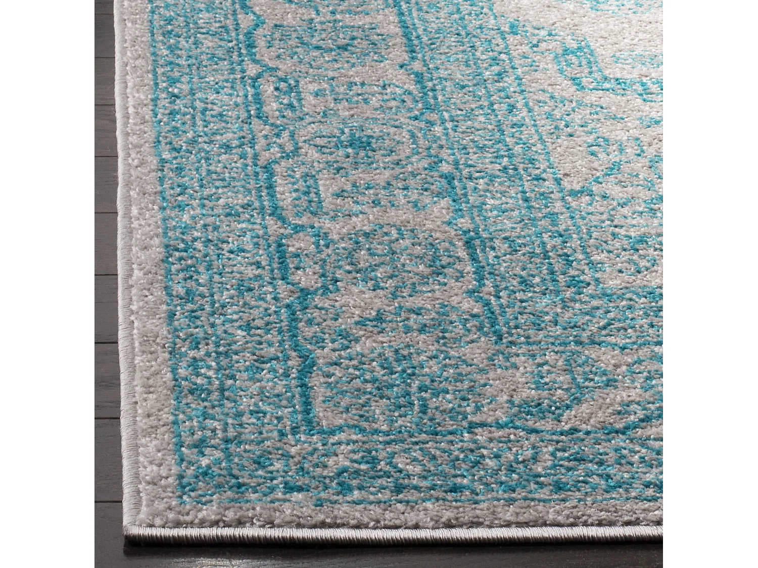Tapis Gris/Bleu 155 X 229 cm - Arianwen