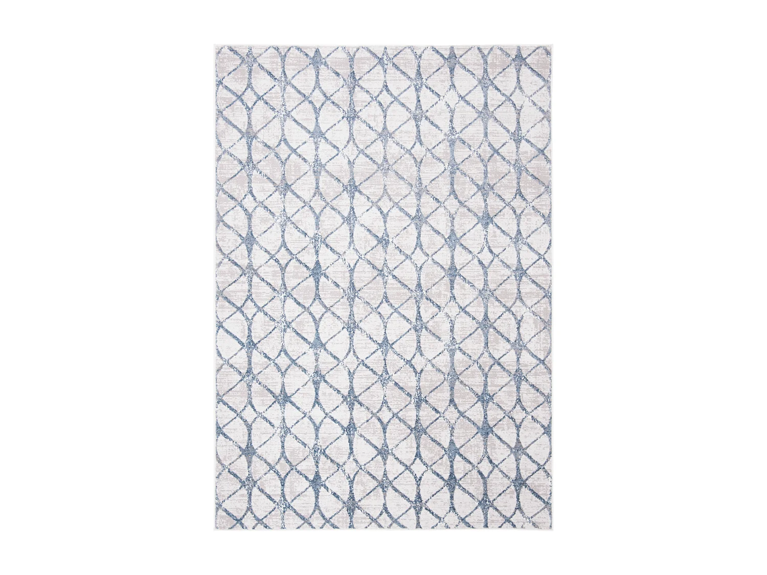 Tapis Gris/Bleu 122 X 183 cm - Elsie