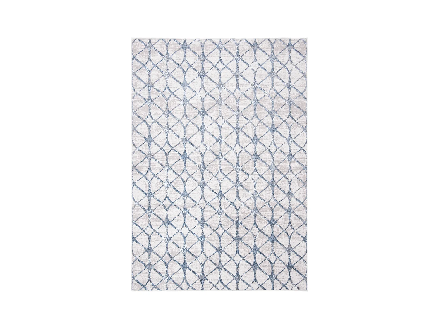 Tapis Gris/Bleu 122 X 183 cm - Elsie