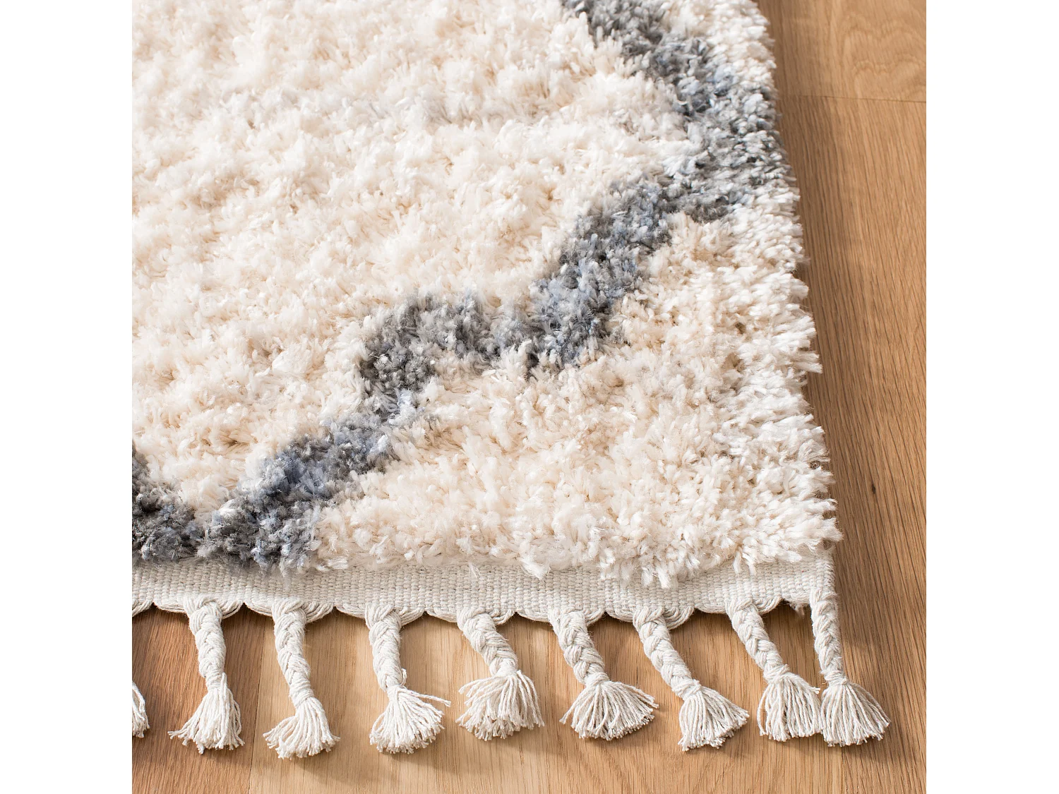 Tapis Neutre/Gris 61 X 244 cm - Marrakesh