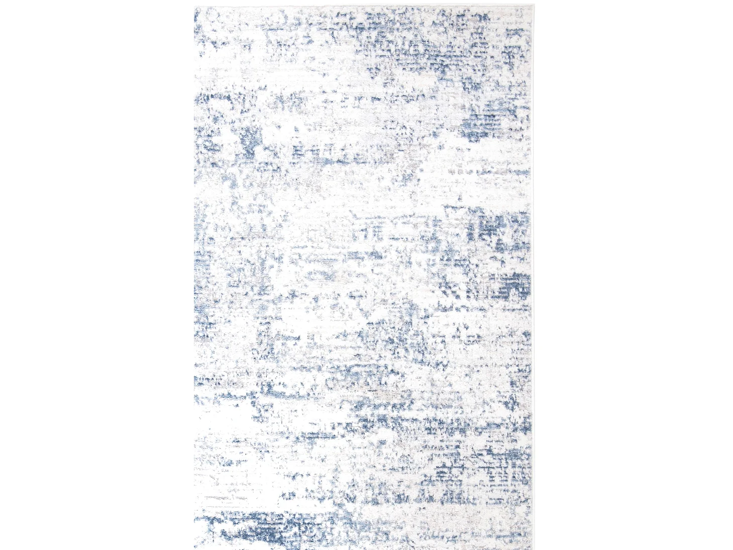Tapis Neutre/Bleu 91 X 152 cm - Senata