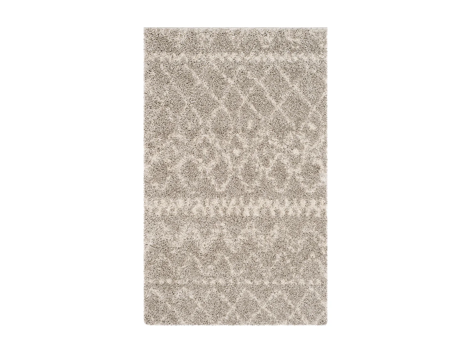 Tapis Gris/Neutre 91 X 152 cm - Fabia