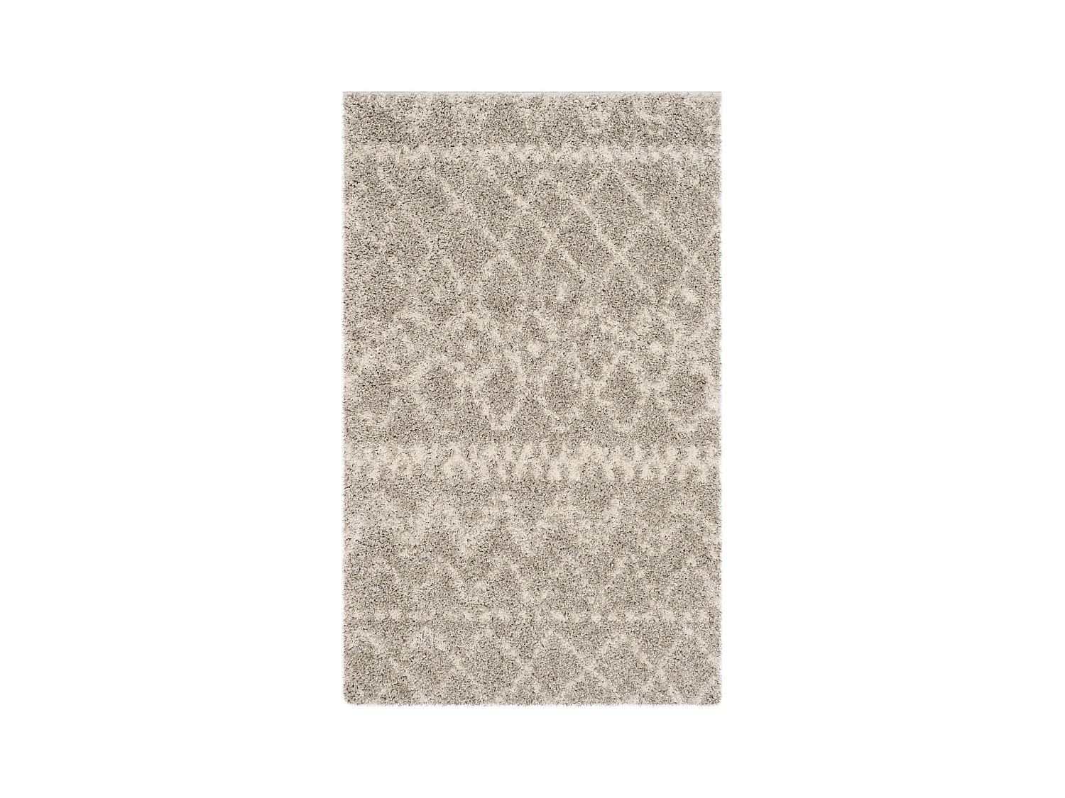 Tapis Gris/Neutre 91 X 152 cm - Fabia