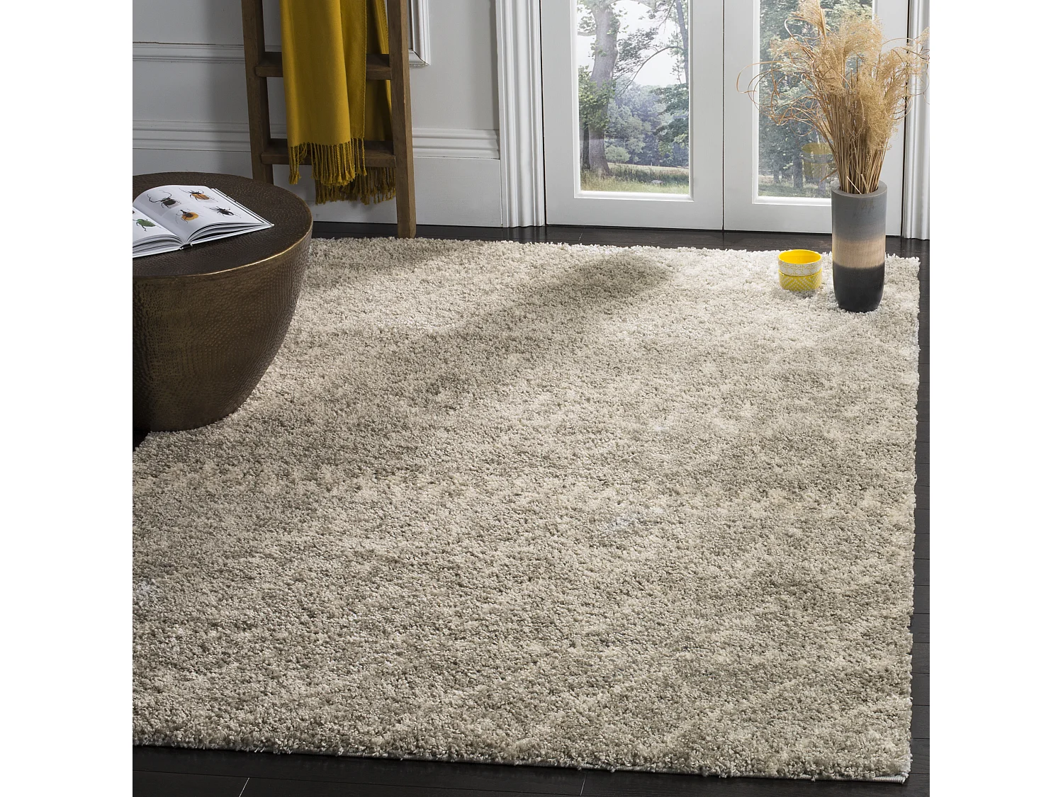 Tapis Gris/Neutre 91 X 152 cm - Fabia