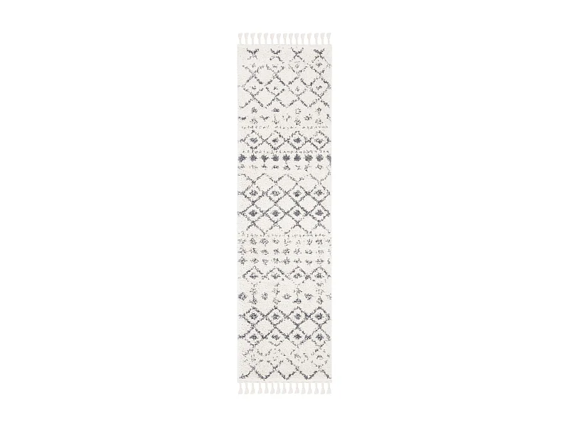 Tapis Gris/Neutre 66 X 244 cm - Aurelia