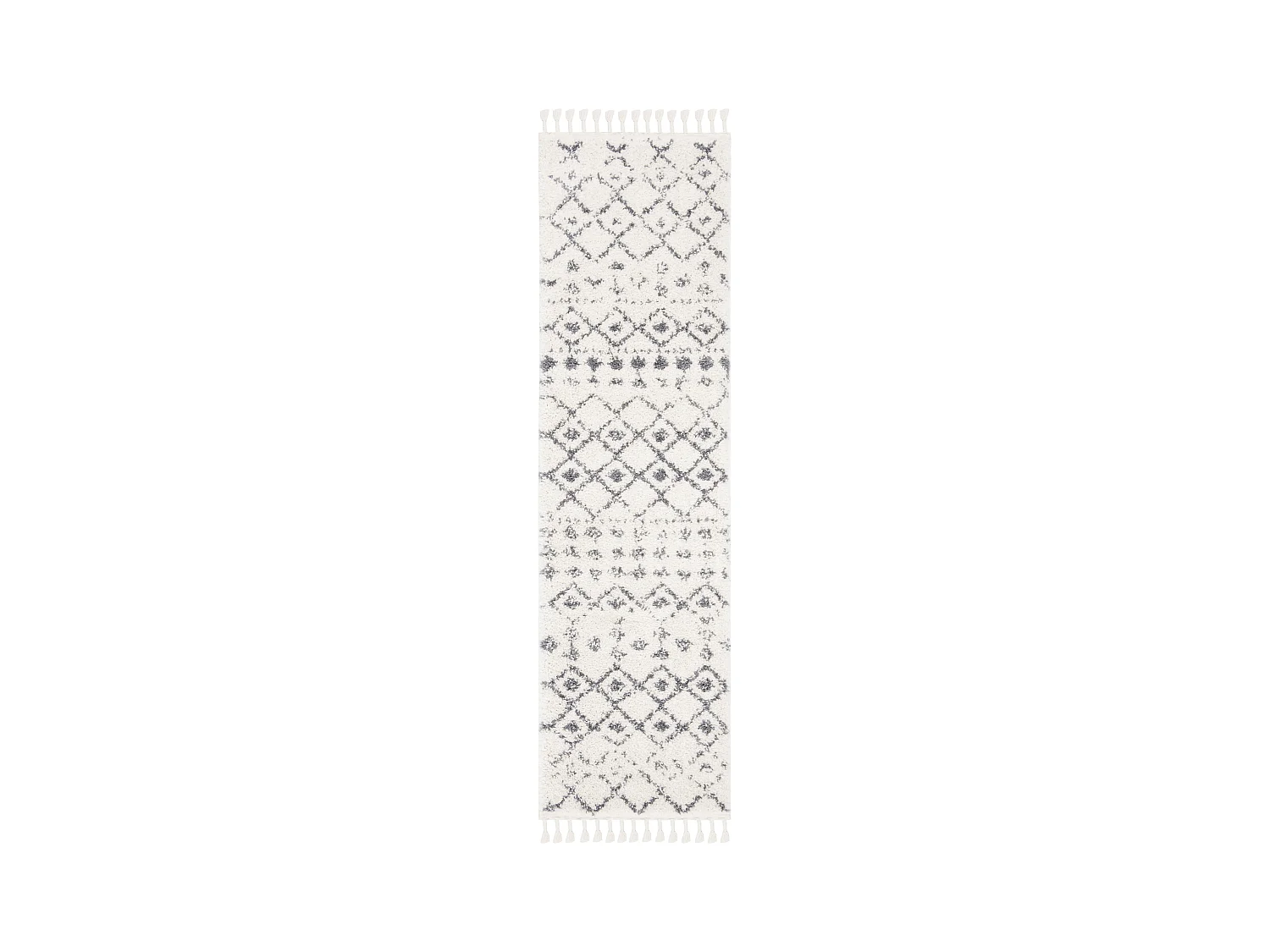 Tapis Gris/Neutre 66 X 244 cm - Aurelia