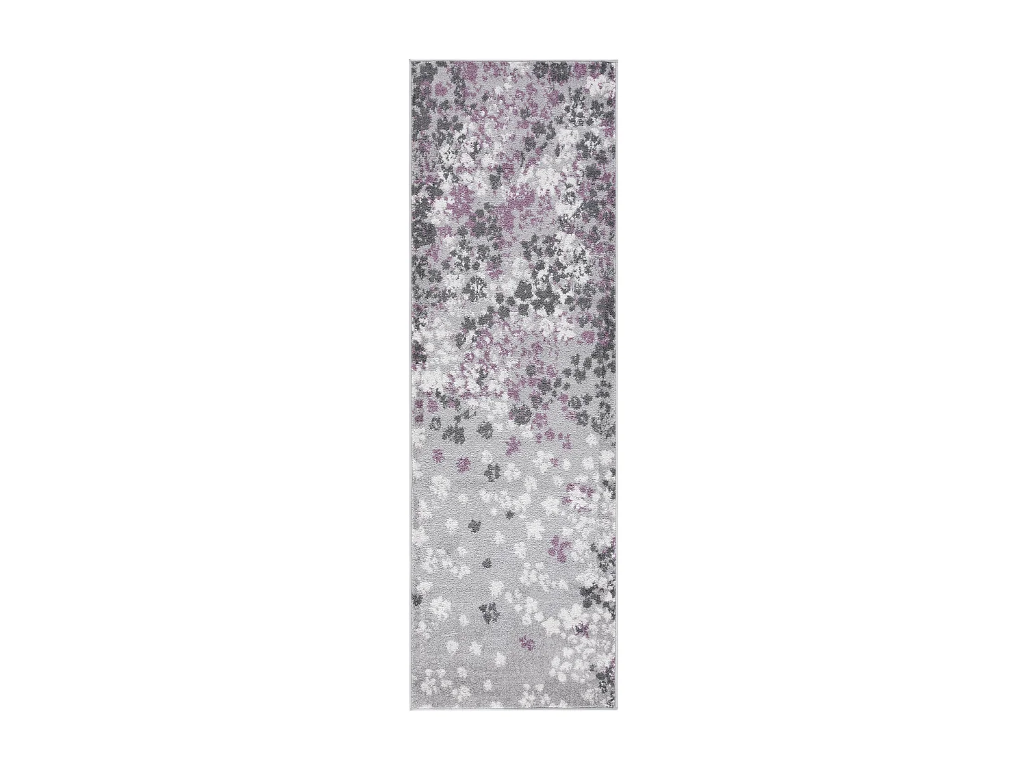 Tapis Gris/Violet 76 X 244 cm - Alyssa