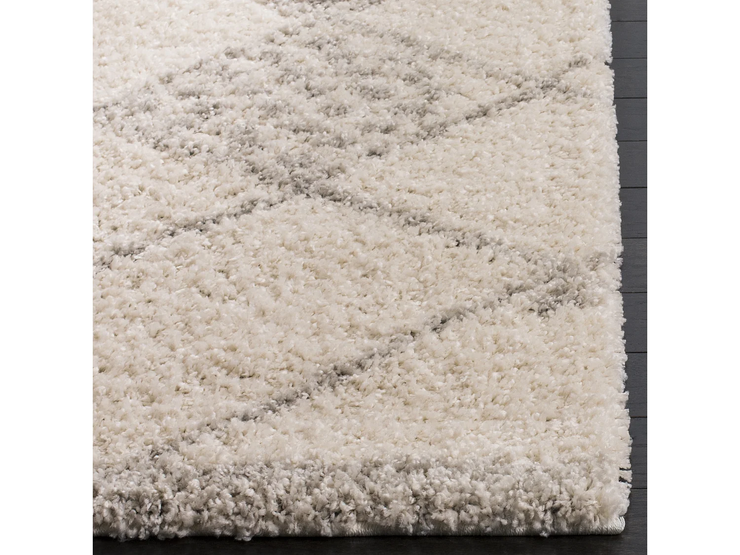 Tapis Neutre/Gris 155 X 229 cm - Fionne