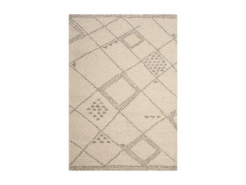 Tapis Neutre/Gris 155 X 229 cm - Fionne