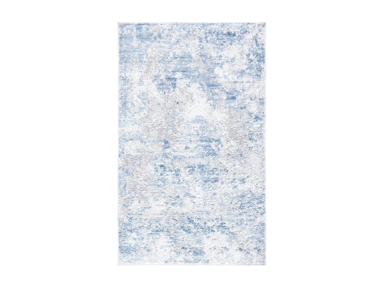 Tapis Gris/Bleu 91 X 152 cm - Rhiannon