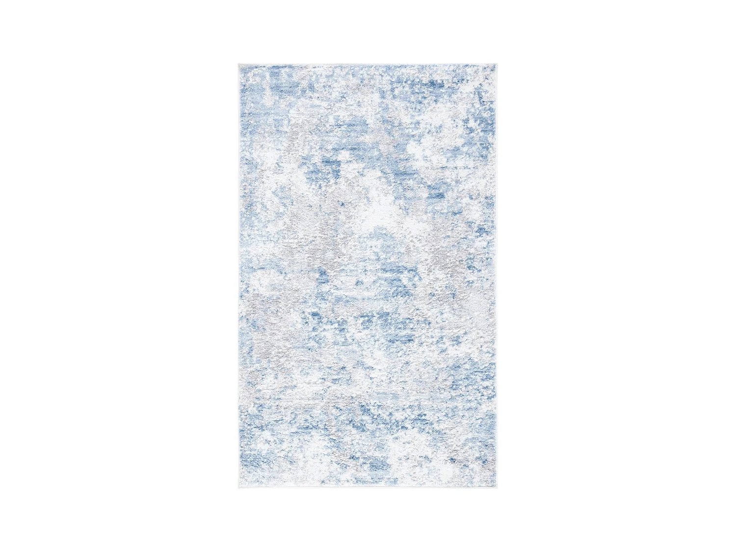 Tapis Gris/Bleu 91 X 152 cm - Rhiannon