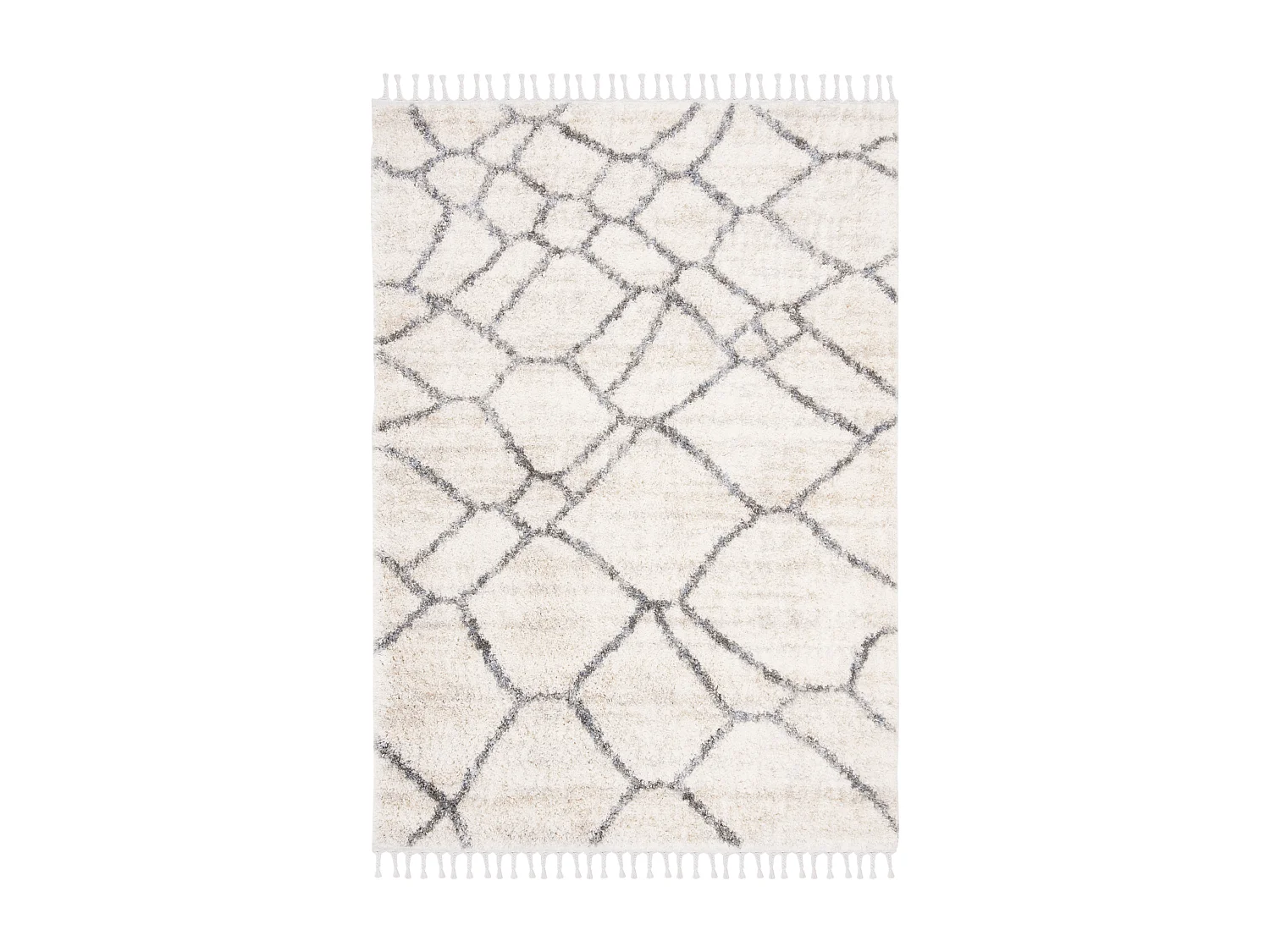 Tapis Neutre/Gris 160 X 229 cm - Fez