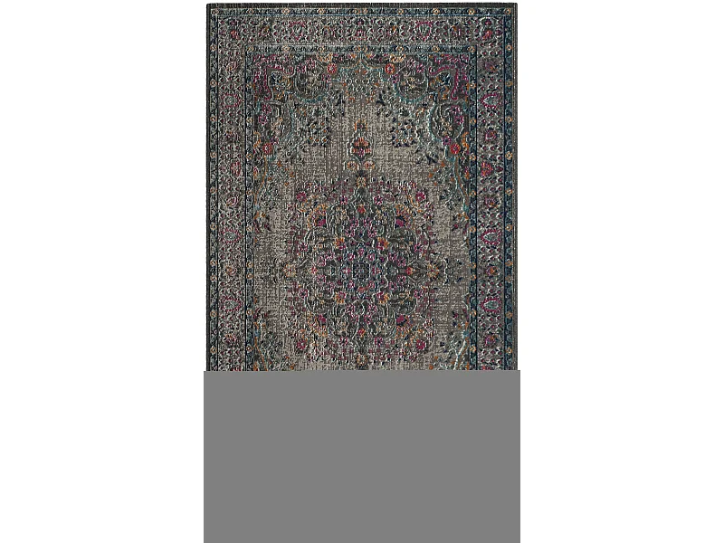 Tapis Gris/Rose 91 X 152 cm - Amorette